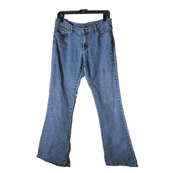 Casual Kiss size 6 Y2K retro wide flare bell bottom jeans - Picture 1 of 9